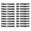 Op-Number Pilot name 1